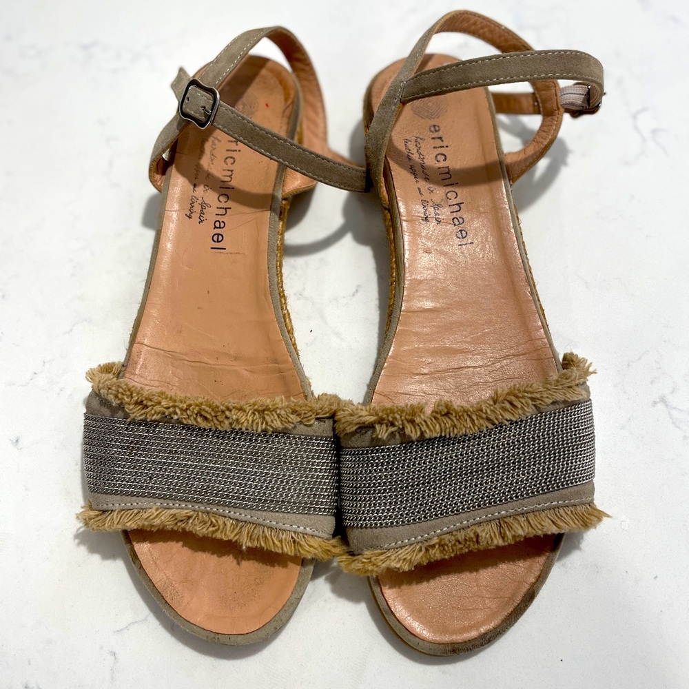 Women’s Low Heel/Wedge Sandals Espadrilles Size 40